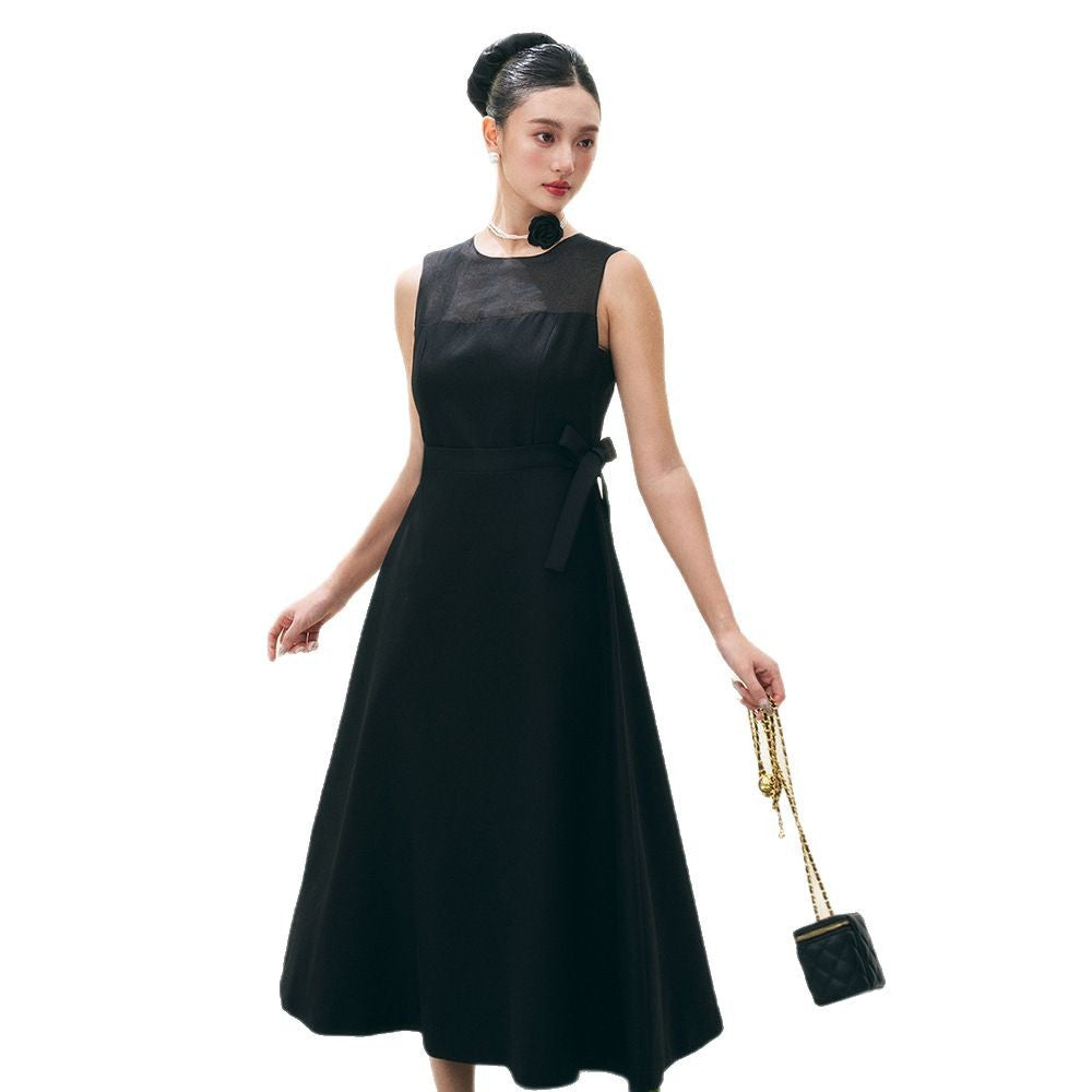 ブラックフレアワンピース