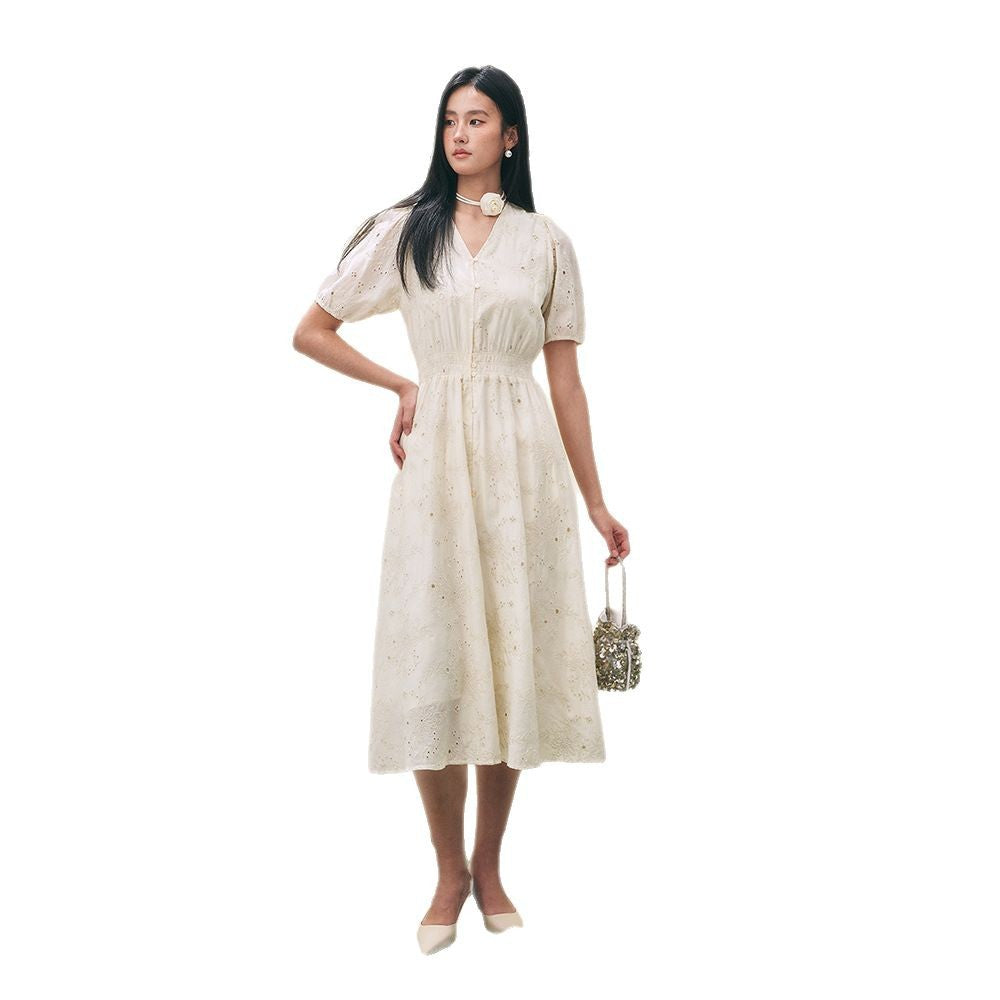 フラワーフレアワンピース