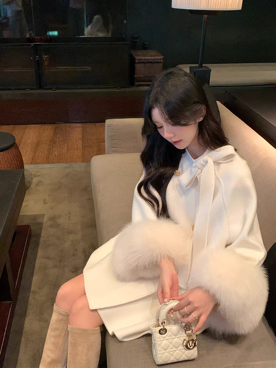 リボンファースリーブコート