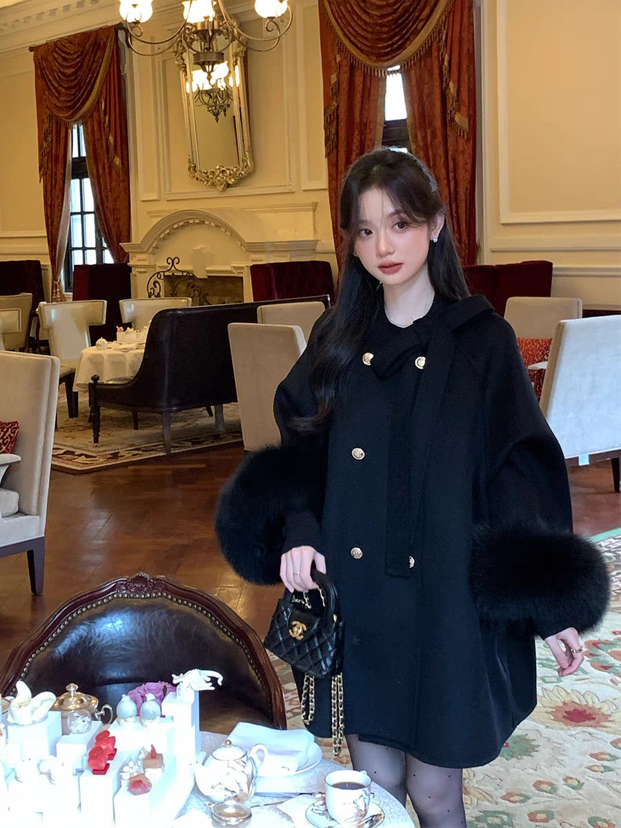 リボンファースリーブコート